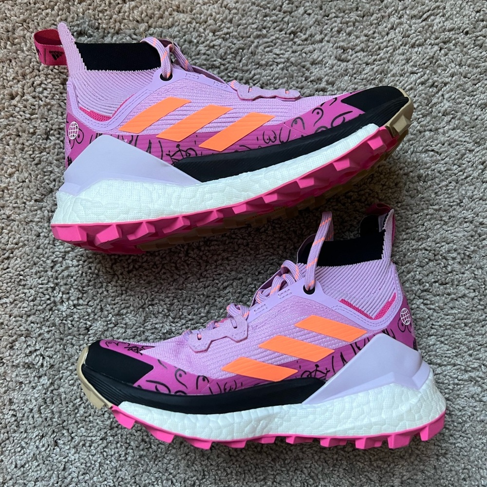 NEW Adidas Terrex Free Hiker 2 Breast Cancer Awareness Hiking Shoes Women
